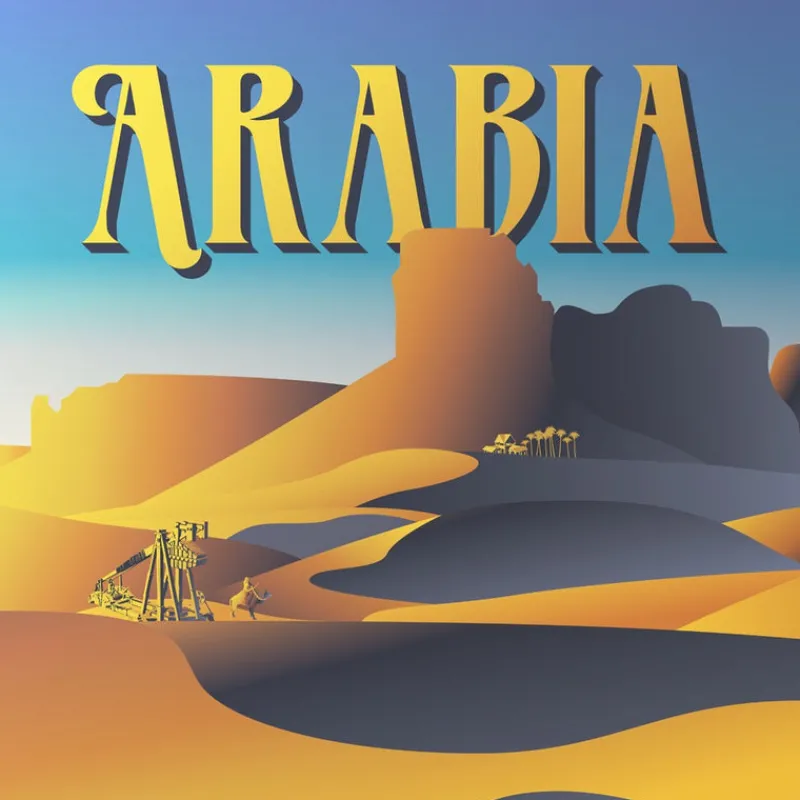 printful2 Age of Empires Arabia Travel Poster Shop