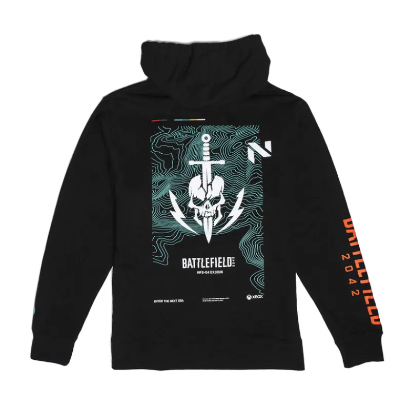 dotexe Battlefield 2042 Xbox Pullover Hoodie Fashion