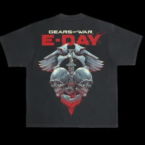 somethinginked Gears of War Brotherhood Tee by Luke Preece Cheap