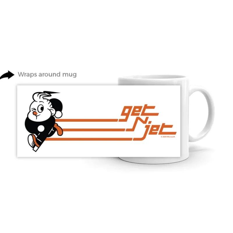 printful2 Grounded Get N' Jet Mug New