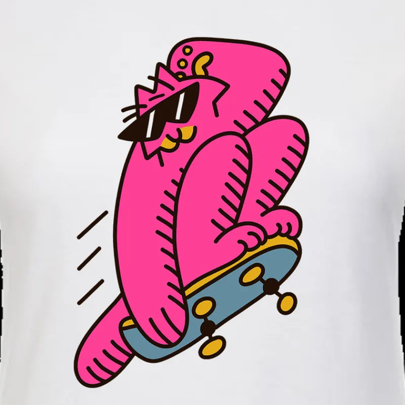 monster digital Grounded Hoops Women's T-shirt Sale