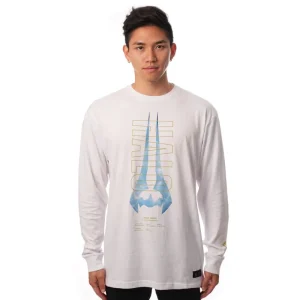 vp-metathreads Halo Energy Sword White Long Sleeve Tee Best
