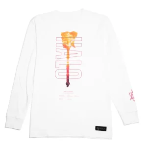 vp-metathreads Halo Gravity Hammer White Long Sleeve Tee Hot