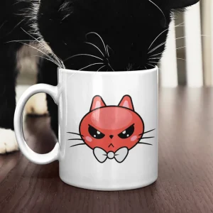 printful2 Halo Infinite Angry Kitty | Nice Kitty Emblem Mug Clearance