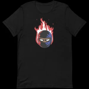 printful2 Halo Infinite Flaming Ninja Emblem T-Shirt Store