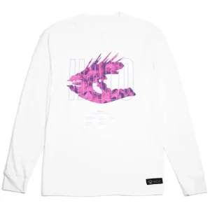 vp-metathreads Halo Needler White Long Sleeve Tee New