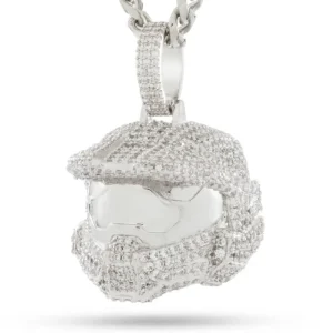 king-ice Halo x King Ice - Master Chief Helmet Necklace Cheap