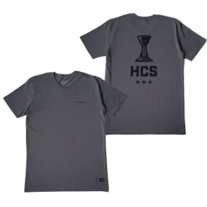 dotexe HCS Trophy Dark Grey Tee Fashion