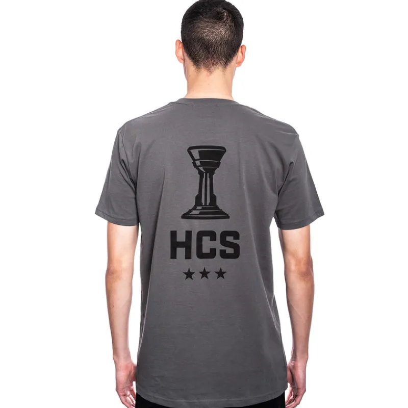 dotexe HCS Trophy Dark Grey Tee Fashion