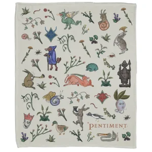 vp-printful Pentiment Marginalia Blanket Store