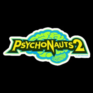 printful Psychonauts 2 Logo Sticker Clearance