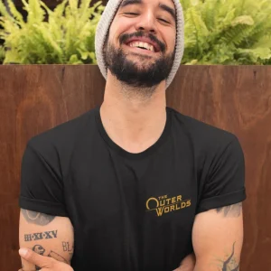 printful The Outer Worlds Logo T-shirt New