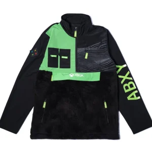 dotexe Xbox Camper Sherpa Anorak Fashion