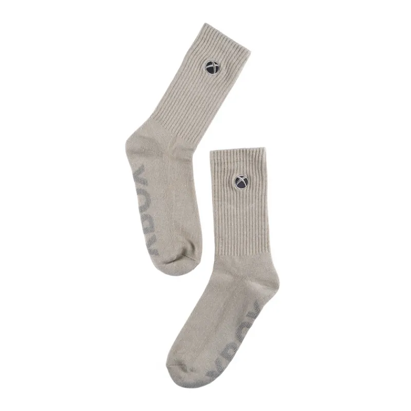 vp-dotexe Xbox Essentials Khaki Crew Socks Sale