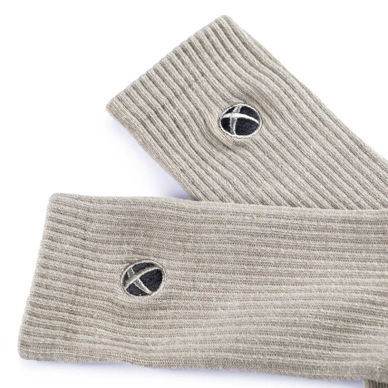 vp-dotexe Xbox Essentials Khaki Crew Socks Sale