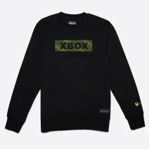 vp-metathreads Xbox Icon Collection Electric Volt Crew Neck Sweatshirt Sale