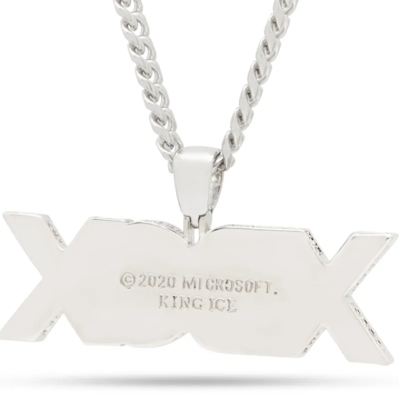 king-ice Xbox x King Ice - Emerald Xbox Logo Necklace Sale